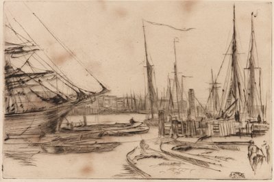 Von Billingsgate, 1878 von James Abbott McNeill Whistler