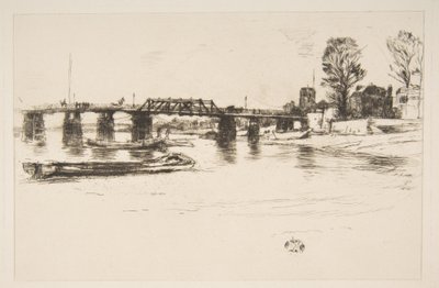 Fulham Chelsea, 20. Jahrhundert von James Abbott McNeill Whistler