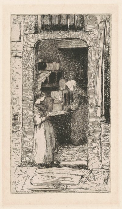 Die Senfverkäuferin, 1858 von James Abbott McNeill Whistler