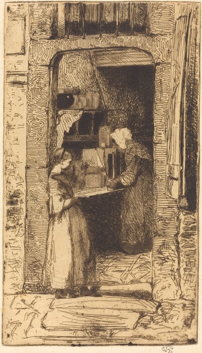 Die Senfverkäuferin von James Abbott McNeill Whistler