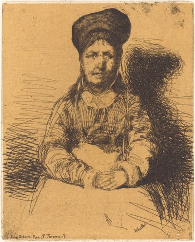 La Retameuse, 1858 von James Abbott McNeill Whistler
