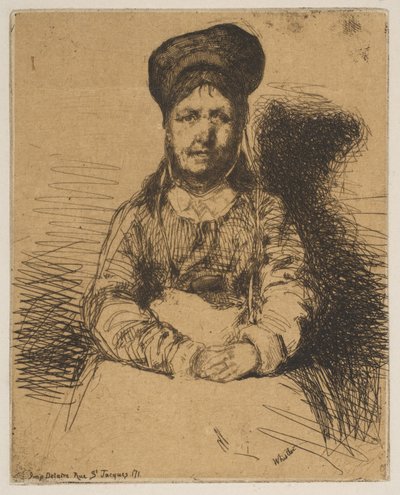 Die Zinnarbeiterin, 1858 von James Abbott McNeill Whistler