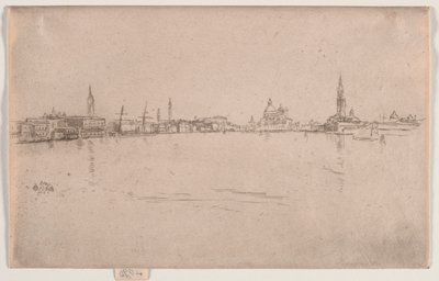 La Salute: Morgendämmerung, um 1880 von James Abbott McNeill Whistler
