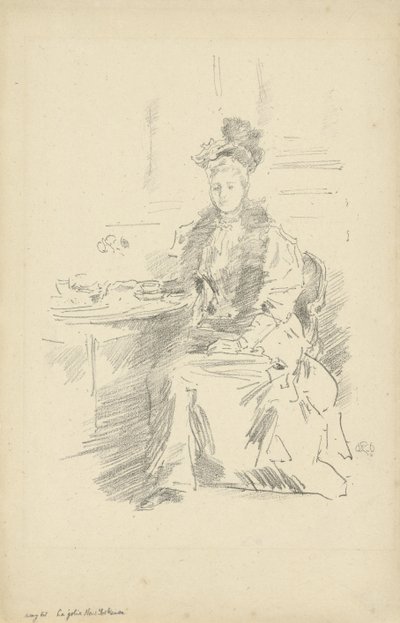 Die hübsche New-Yorkerin von James Abbott McNeill Whistler