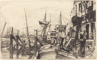 Limehouse, 1859 von James Abbott McNeill Whistler