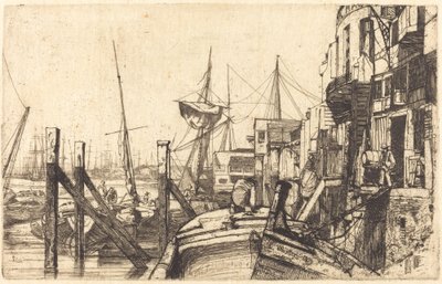 Limehouse, 1859 von James Abbott McNeill Whistler