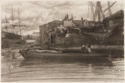 Limehouse, 1878 von James Abbott McNeill Whistler