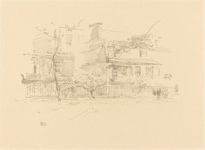 Lindsay Row, Chelsea von James Abbott McNeill Whistler