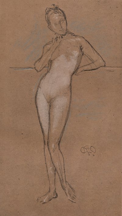 Kleiner Akt, um 1888 von James Abbott McNeill Whistler