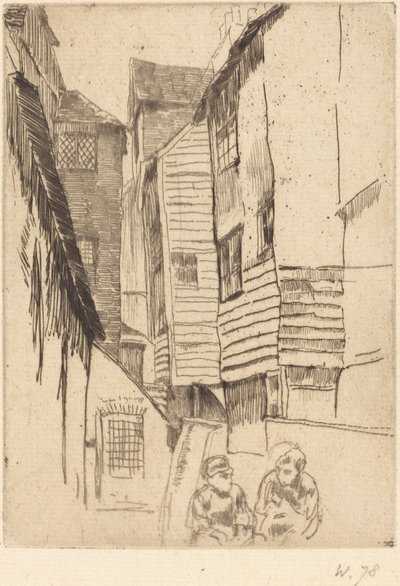 Little Smithfield von James Abbott McNeill Whistler