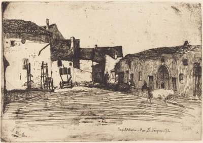 Liverdun, 1858 von James Abbott McNeill Whistler