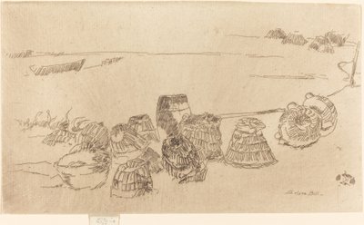 Hummerkörbe, um 1880-1881 von James Abbott McNeill Whistler