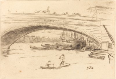 London Bridge, ca. 1875 von James Abbott McNeill Whistler