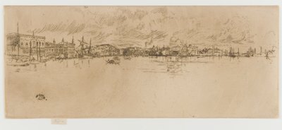 Langes Venedig von James Abbott McNeill Whistler