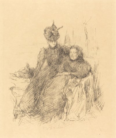 Mutter und Tochter, 1897 von James Abbott McNeill Whistler