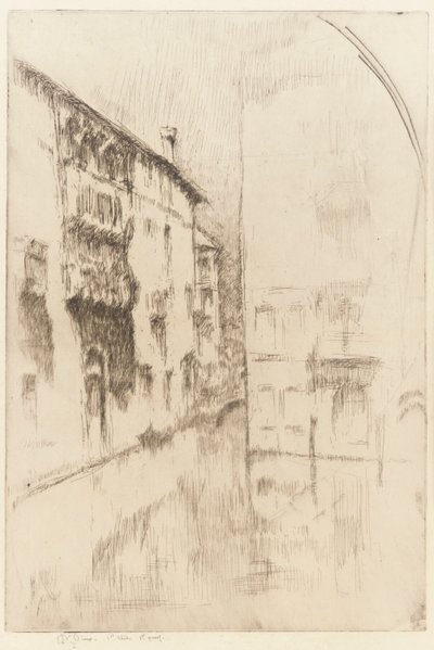 Nocturne: Paläste, 1879-80 von James Abbott McNeill Whistler