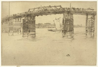 Old Battersea Bridge von James Abbott McNeill Whistler