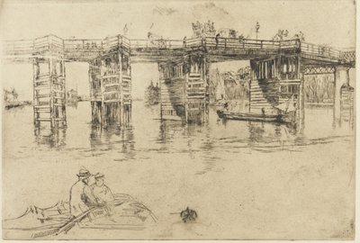 Alte Putney-Brücke von James Abbott McNeill Whistler