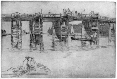 Alte Putney-Brücke von James Abbott McNeill Whistler