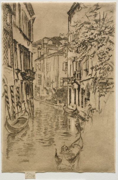 Ruhiger Kanal von James Abbott McNeill Whistler