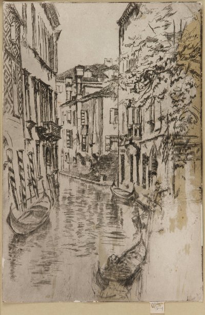 Ruhiger Kanal, 1879-1880 von James Abbott McNeill Whistler