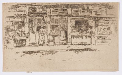 Rue de la Rochefoucault von James Abbott McNeill Whistler