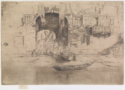 San Biagio von James Abbott McNeill Whistler