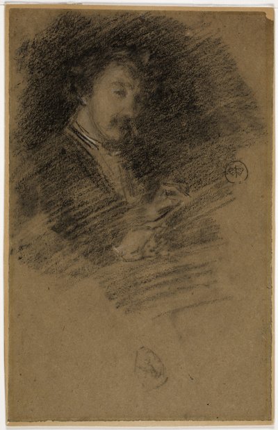 Selbstporträt, 1871-73 von James Abbott McNeill Whistler