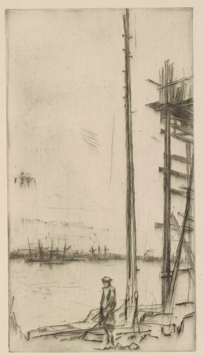 Werft der Schiffbauer, Liverpool, 1875 von James Abbott McNeill Whistler