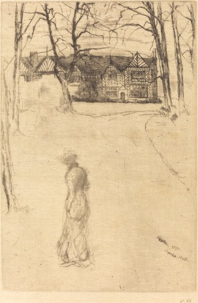 Speke Hall, Nr. 1 von James Abbott McNeill Whistler