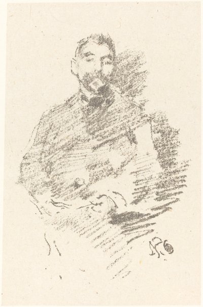 Stéphane Mallarmé, 1892 von James Abbott McNeill Whistler