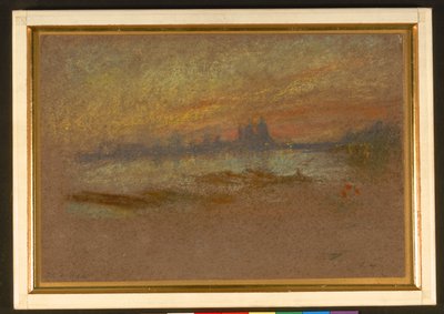 Sonnenuntergang; Rot und Gold-Salut von James Abbott McNeill Whistler