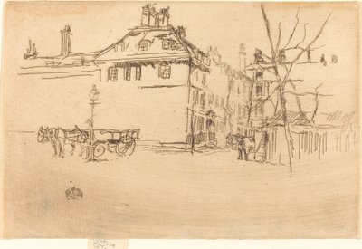 Tempel, ca. 1880-1881 von James Abbott McNeill Whistler