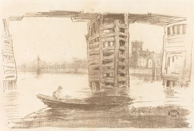 Die breite Brücke, 1878 von James Abbott McNeill Whistler