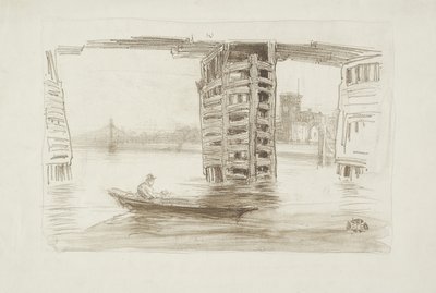 Die breite Brücke, 1878 von James Abbott McNeill Whistler