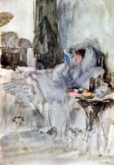 Der Genesende, 19. Jahrhundert, 1933 von James Abbott McNeill Whistler
