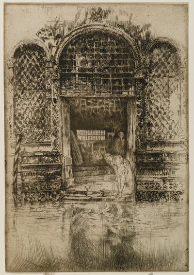 Die Türöffnung von James Abbott McNeill Whistler