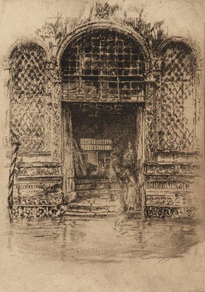 Das Tor, 1879-1880 von James Abbott McNeill Whistler