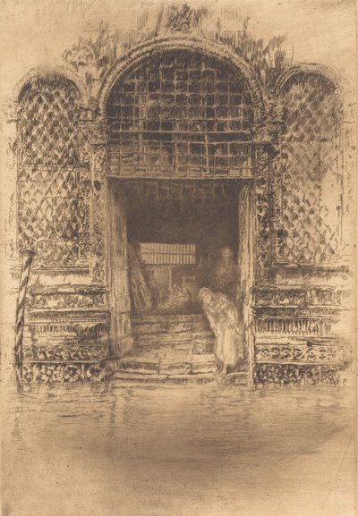 Die Tür von James Abbott McNeill Whistler