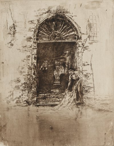 Der Färber, 1879-1880 von James Abbott McNeill Whistler