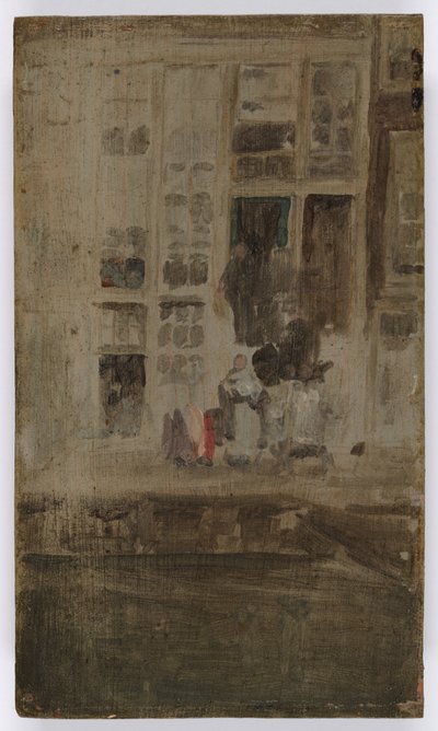 Das graue Haus von James Abbott McNeill Whistler