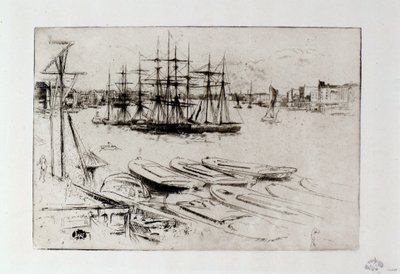 Der große Teich von James Abbott McNeill Whistler