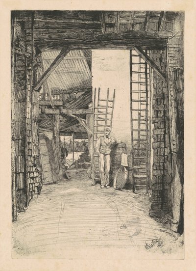 Der Kalkbrenner, 1859 von James Abbott McNeill Whistler