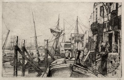 Das Limehouse, 1871 von James Abbott McNeill Whistler
