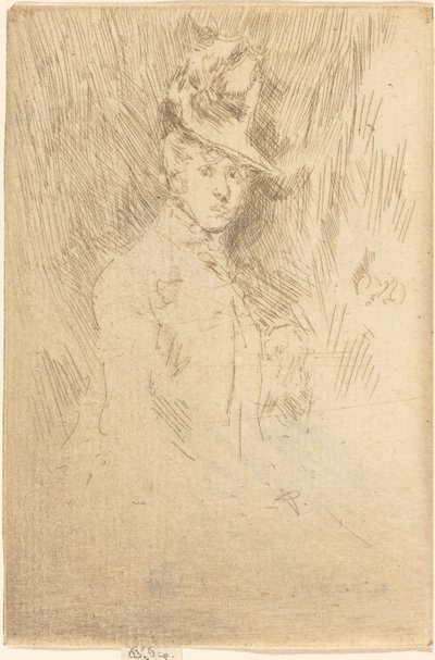 Der kleine Hut von James Abbott McNeill Whistler