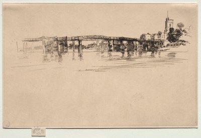 Der kleine Putney, Nr. 1 von James Abbott McNeill Whistler