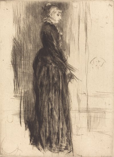 Das kleine Samtkleid, 1873 von James Abbott McNeill Whistler