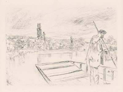 Der Punt, 1861 veröffentlicht 1862 von James Abbott McNeill Whistler
