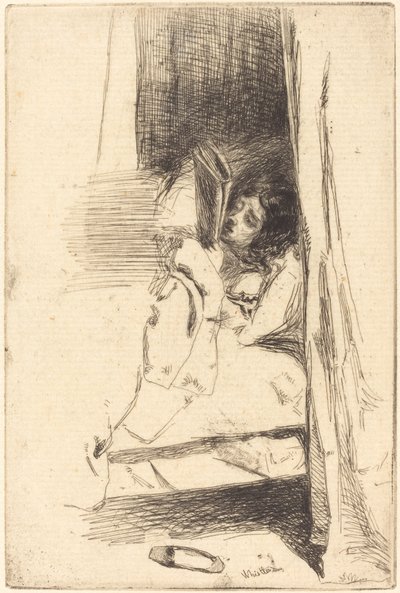 Der Pantoffel, 1858 von James Abbott McNeill Whistler