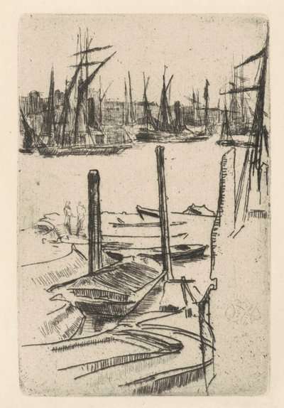 Der kleine Teich, 1876-1878 von James Abbott McNeill Whistler